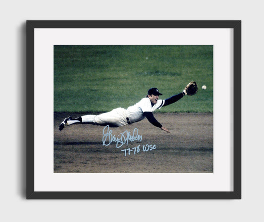 Graig Nettles - Diving Stop Glove Meets Dirt 8x10 Canvas baseball wall art