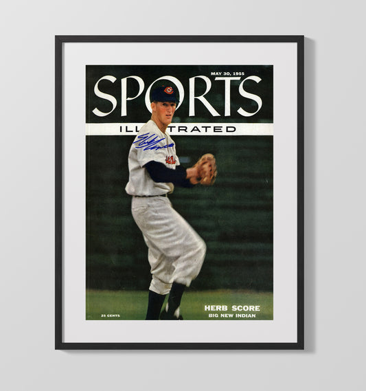 Herb Score - SI Cover May 30 1955 - Pitching Motion 8x10 Canvas baseball wall art