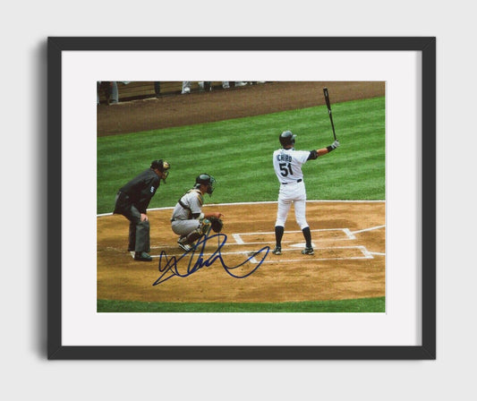 Ichiro Suzuki - At the Plate Precision Swing 8x10 Canvas baseball wall art