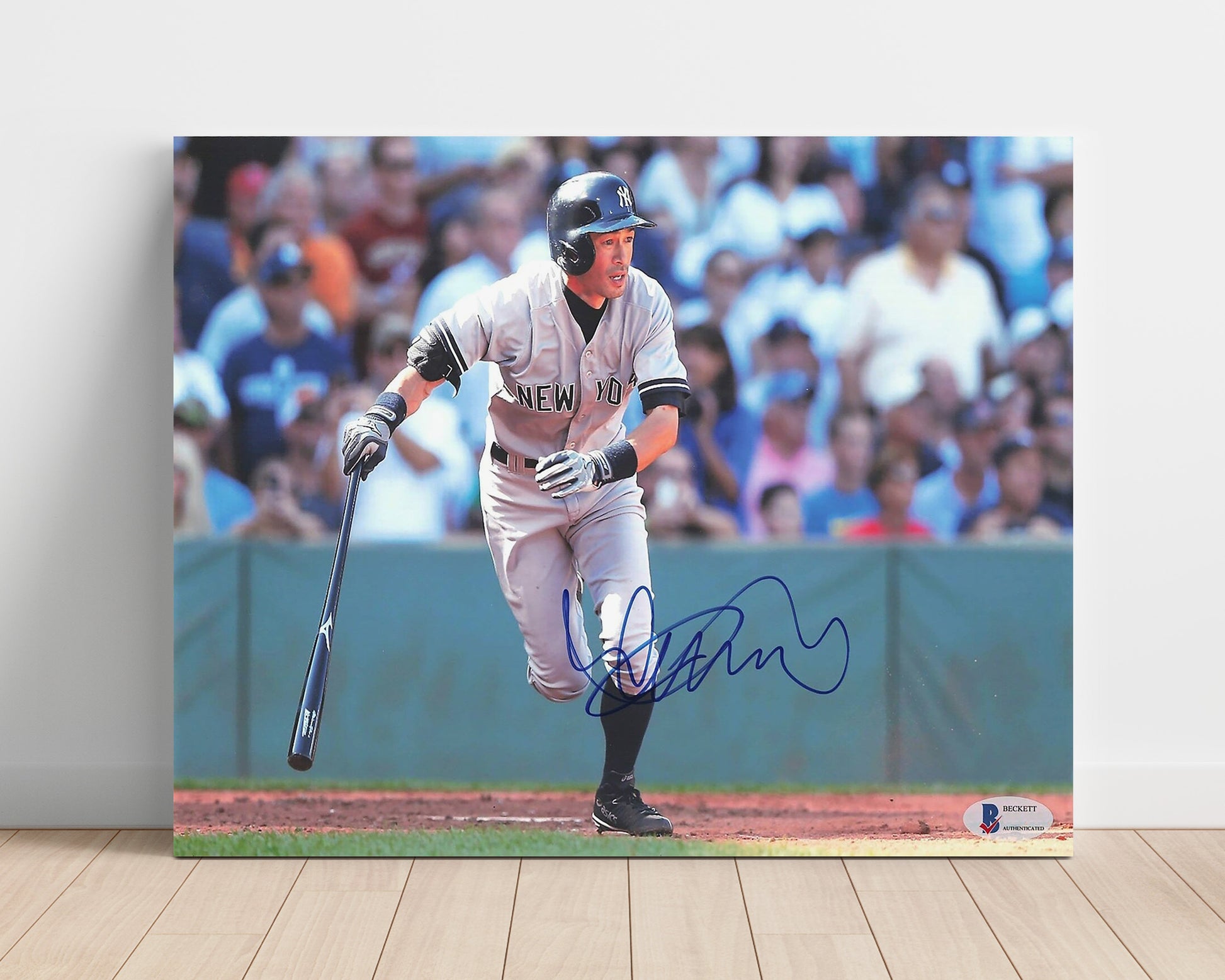 Ichiro Suzuki - Out of the Box Baseball Wall Art 16x20 Unframed Print wall art print – Baseball Wall Art decor