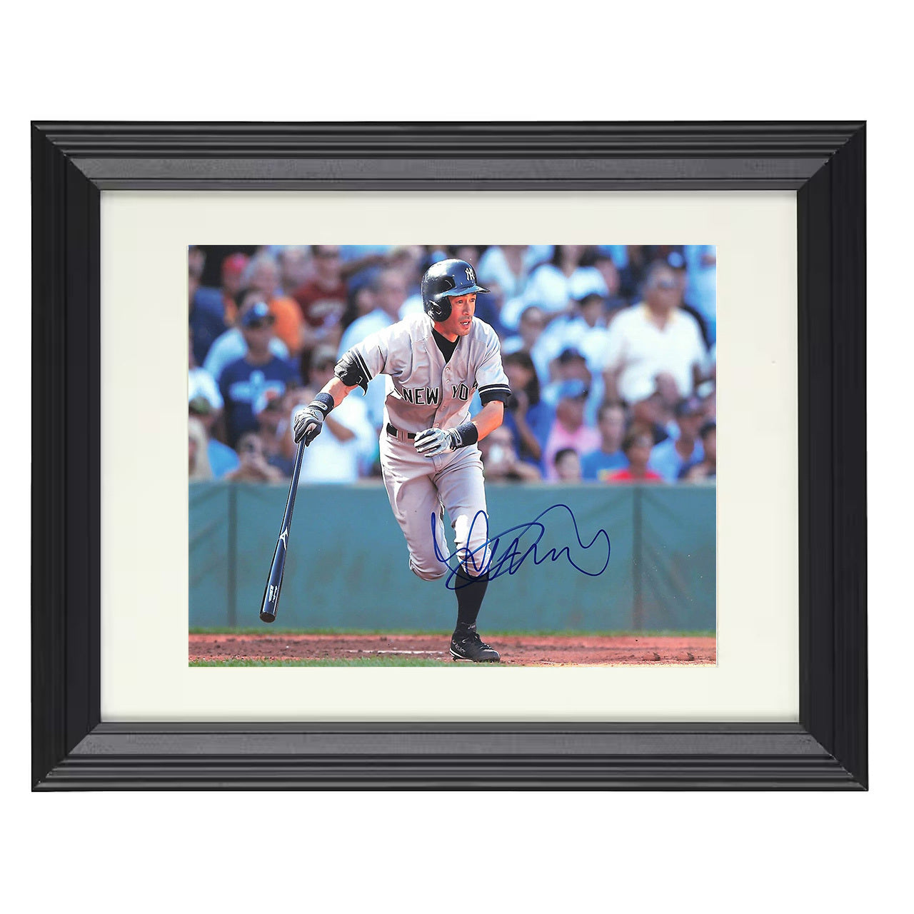 Ichiro Suzuki - Out of the Box 8x10 black beveled framed baseball wall art
