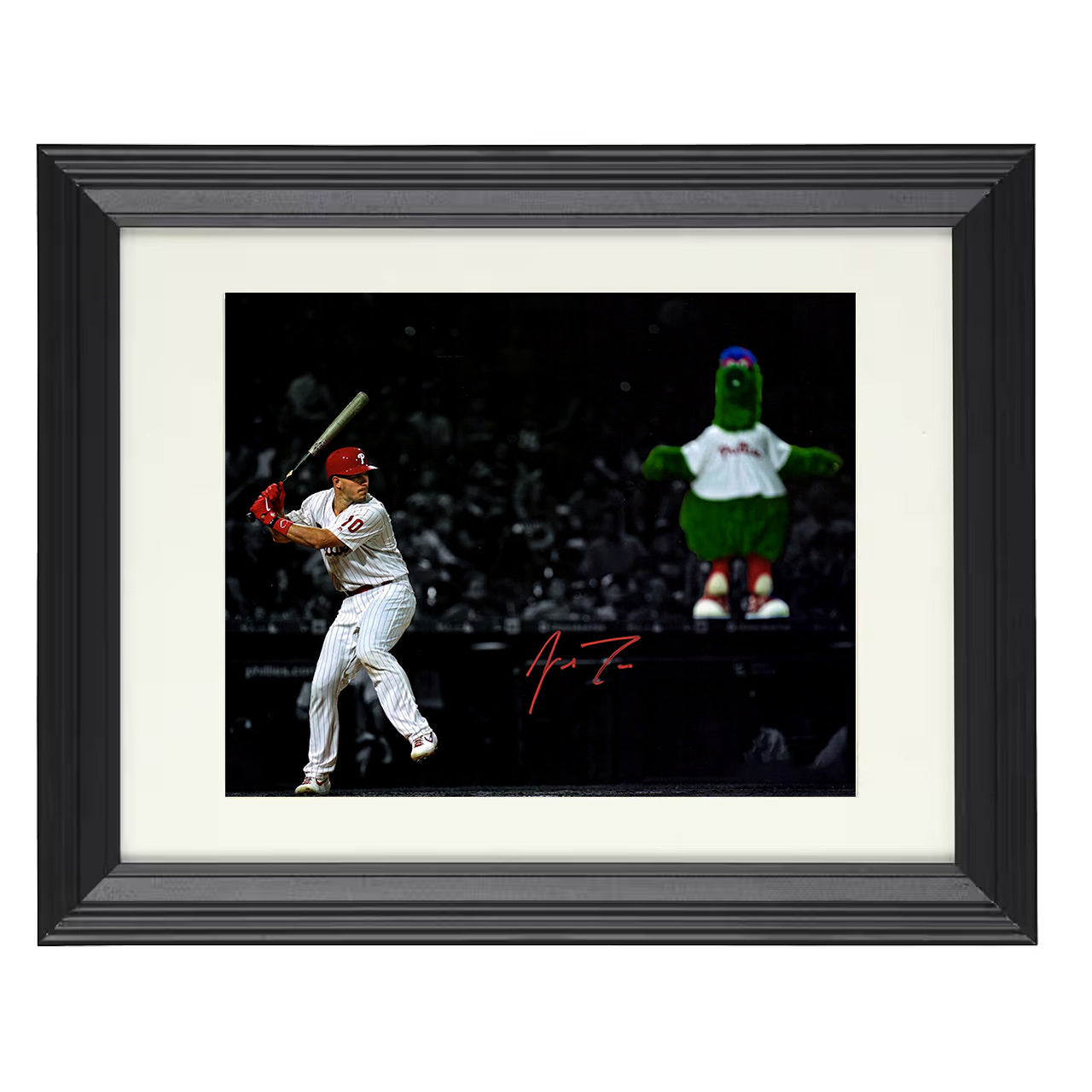 J.T. Realmuto - Phanatic Spotlight Philly Power 8x10 black beveled framed baseball wall art