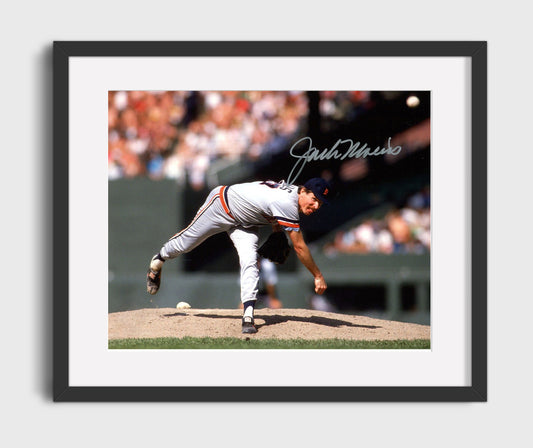 Jack Morris - Pitching With Tongue Out 8x10 Canvas baseball wall art