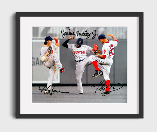 Jackie Bradley Jr - 2018 Celebration 8x10 Canvas baseball wall art