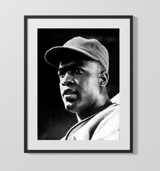 Jackie Robinson - Rookie 8x10 Canvas baseball wall art