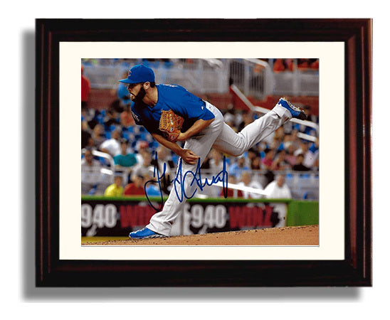 Jake Arrieta - Dominant Pitching Motion Baseball Wall Art 8x10 Beveled Frame wall art print – Baseball Wall Art decor