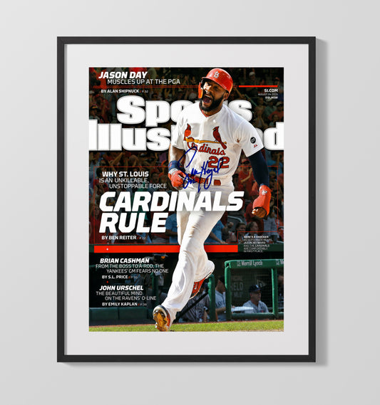 Jason Heyward - Cardinals dominance Cardinals Rule SI cover 2015 8x10 Canvas baseball wall art