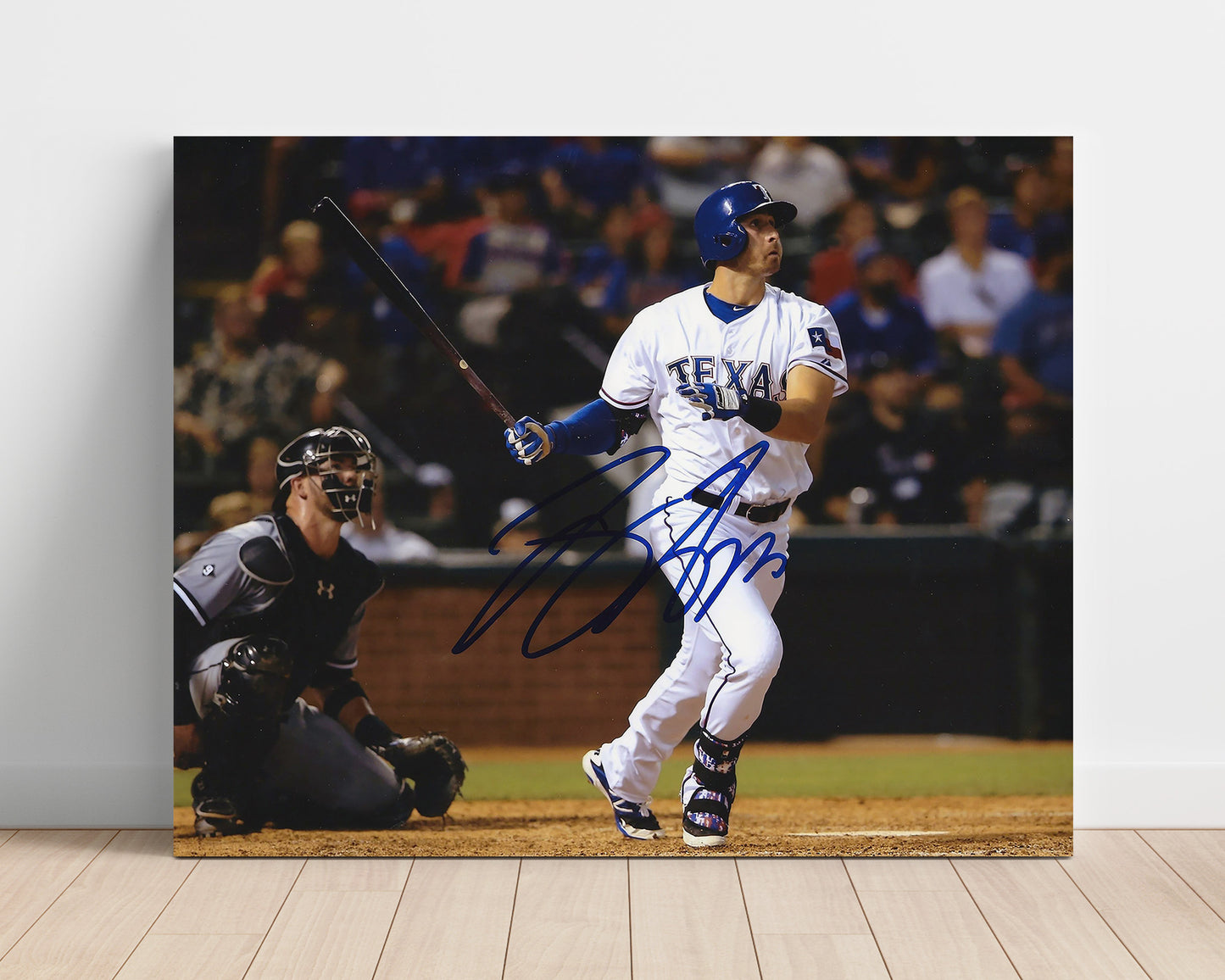 Joey Gallo - Batting Follow Through Baseball Wall Art 16x20 Unframed Print wall art print – Baseball Wall Art decor