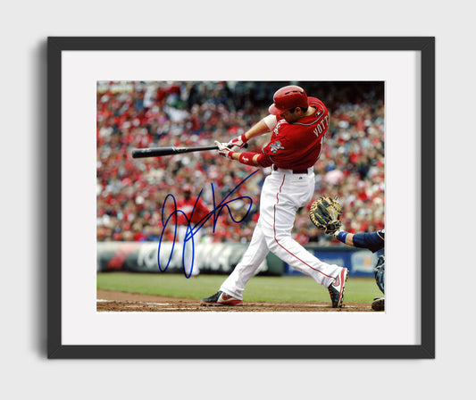 Joey Votto - Full Extension Power Swing 8x10 Canvas baseball wall art