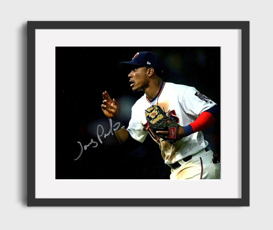Jorge Polanco - Infield Throw Across Diamond 8x10 Canvas baseball wall art