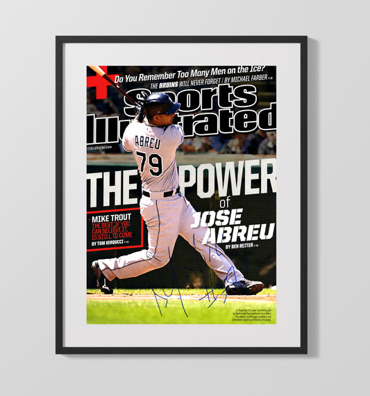 Jose Abreu - Power of Jose Abreu SI Cover 2014 8x10 Canvas baseball wall art