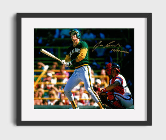 Jose Canseco - Forty Forty Power Pose 8x10 Canvas baseball wall art