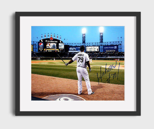 Jose Ramirez - Pre Swing at the Plate 8x10 Canvas baseball wall art