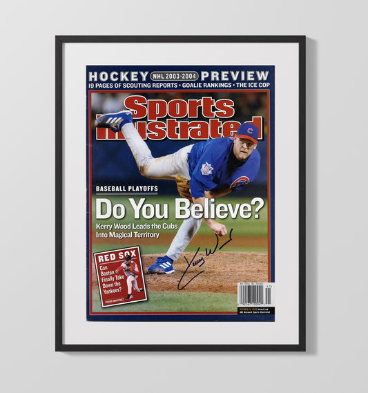 Kerry Wood - Do You Believe SI Cover 2003 8x10 Canvas baseball wall art