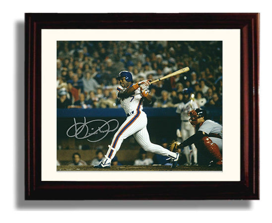 Kevin Mitchell - Series Power Swing Baseball Wall Art 8x10 Beveled Frame wall art print – Baseball Wall Art decor