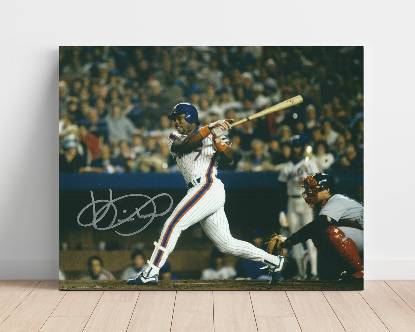 Kevin Mitchell - Series Power Swing Baseball Wall Art 16x20 Unframed Print wall art print – Baseball Wall Art decor