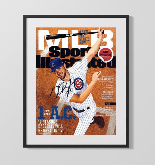 Kris Bryant - Season preview SI Cover 2017 8x10 Canvas baseball wall art