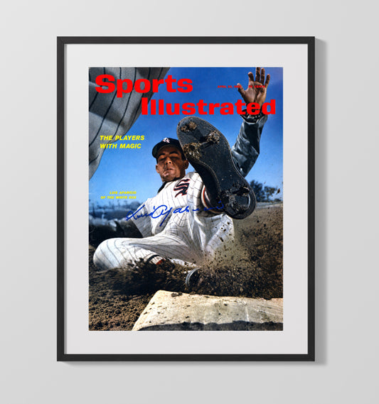 Luis Aparicio - Sliding Into Base SI Cover 8x10 Canvas baseball wall art
