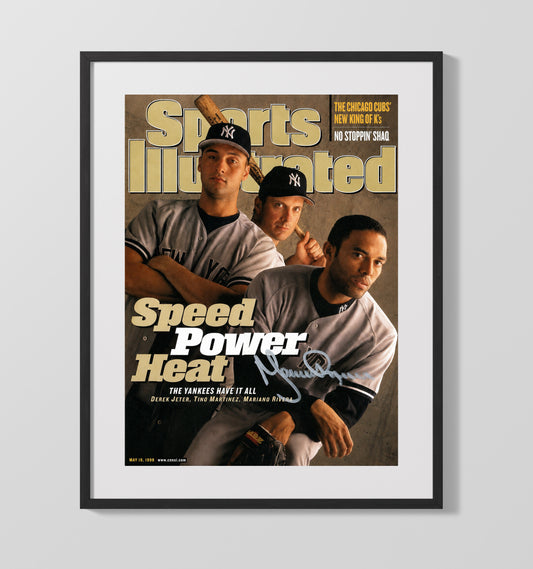 Mariano Rivera - Closing Authority SI Cover 1998 8x10 Canvas baseball wall art