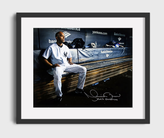 Mariano Rivera - Dugout Exit Sandman Signed 8x10 Canvas baseball wall art