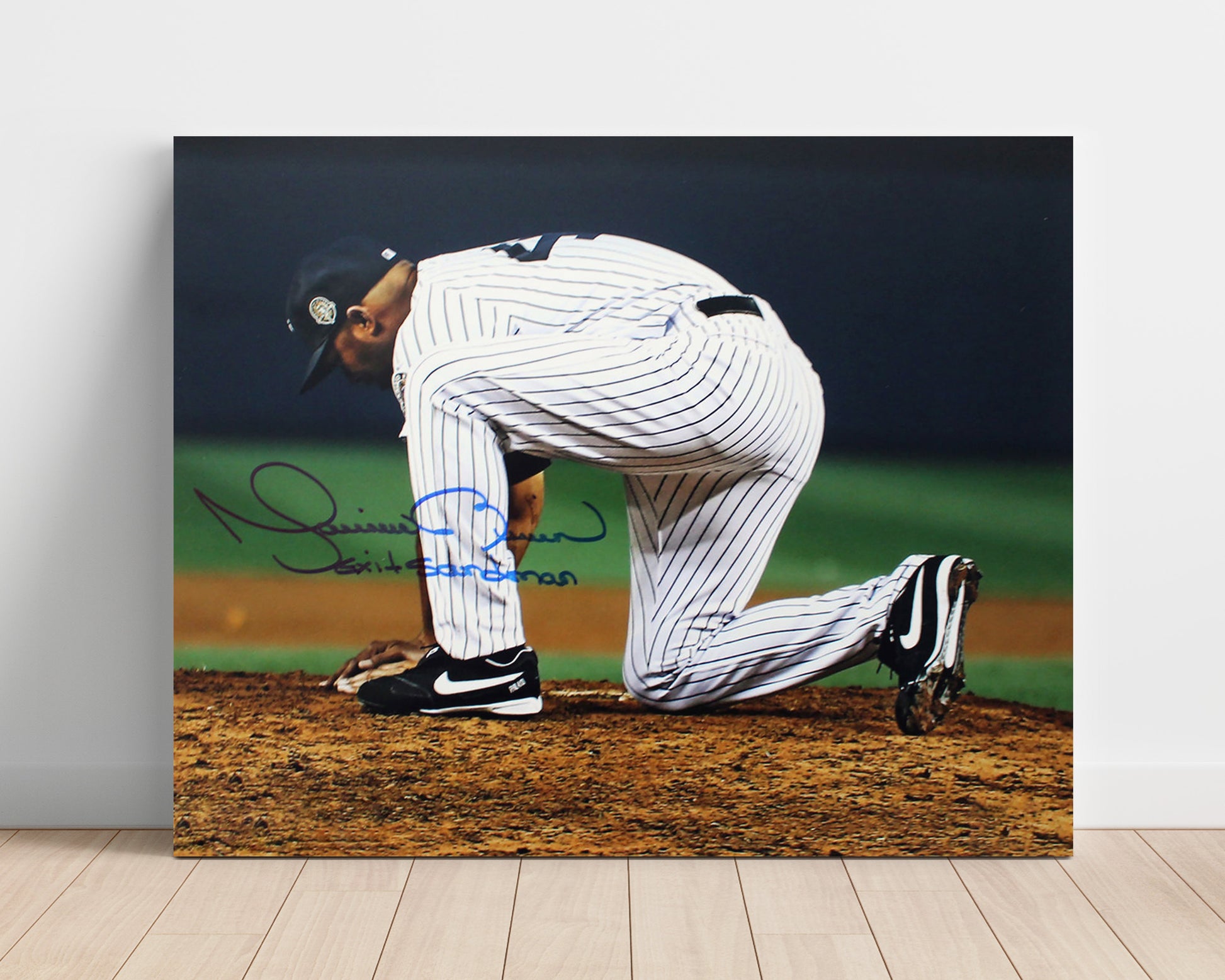 Mariano Rivera - Final Game Tribute Baseball Wall Art 16x20 Unframed Print wall art print – Baseball Wall Art decor