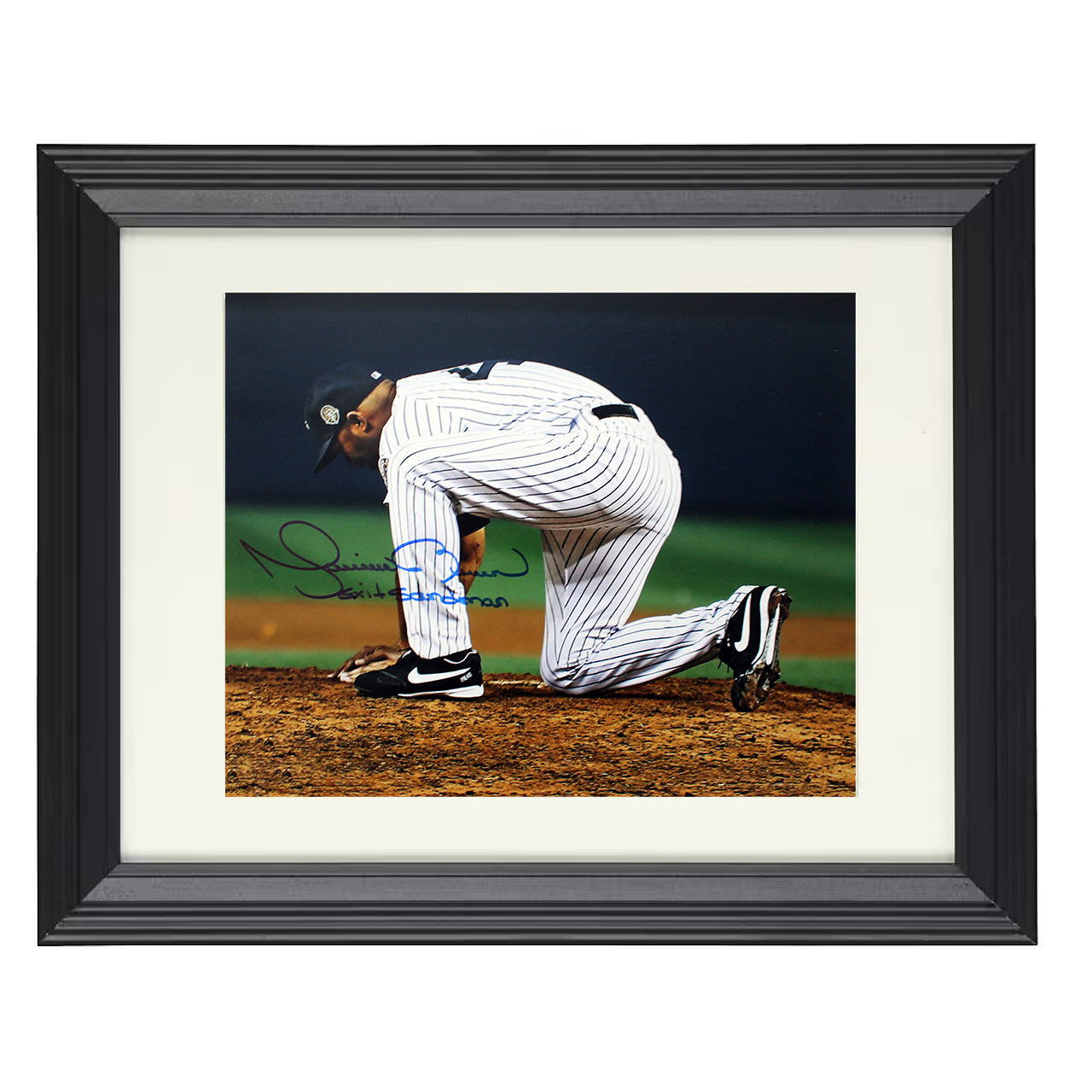Mariano Rivera - Final Game Tribute 8x10 black beveled framed baseball wall art