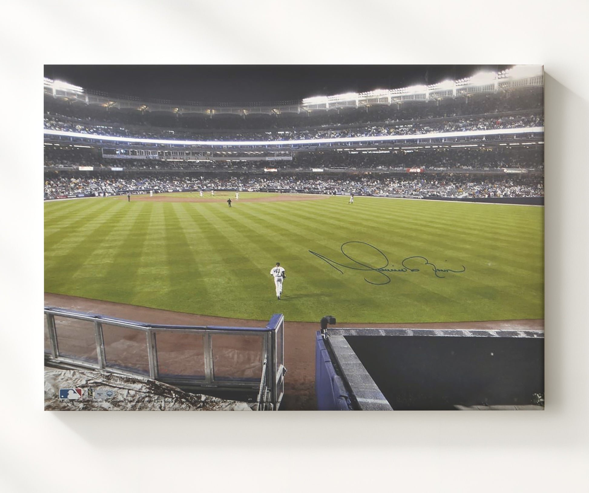 Mariano Rivera - Sandman Walk from Bullpen Baseball Wall Art 20x24 Canvas wall art print – Baseball Wall Art decor