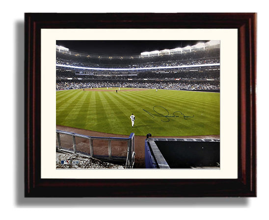 Mariano Rivera - Sandman Walk from Bullpen Baseball Wall Art 8x10 Beveled Frame wall art print – Baseball Wall Art decor