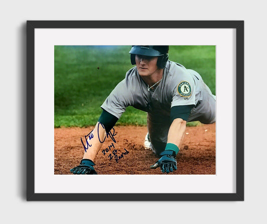 Matt Chapman - Diving Stop at Third 8x10 Canvas baseball wall art