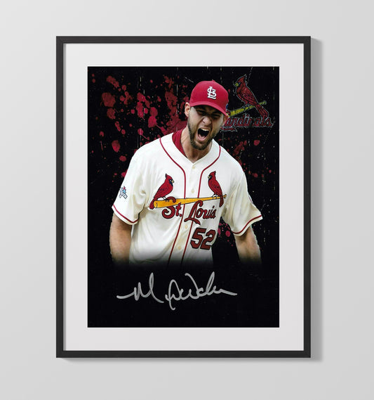 Michael Wacha - St Louis Pitching 8x10 Canvas baseball wall art