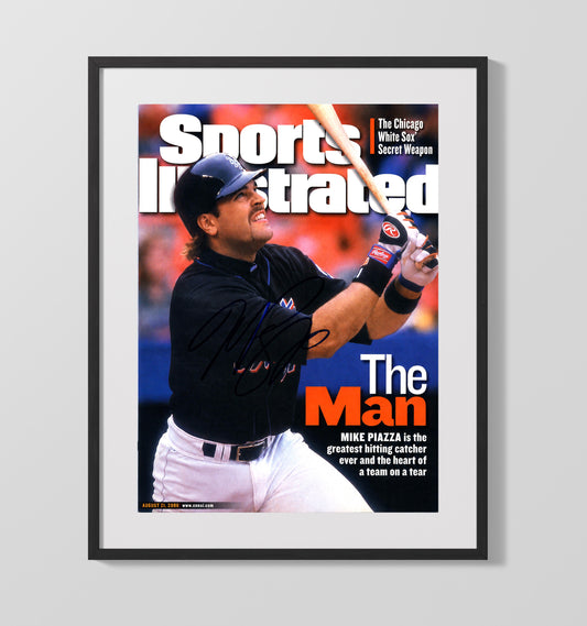 Mike Piazza - The Man SI Cover 2000 8x10 Canvas baseball wall art