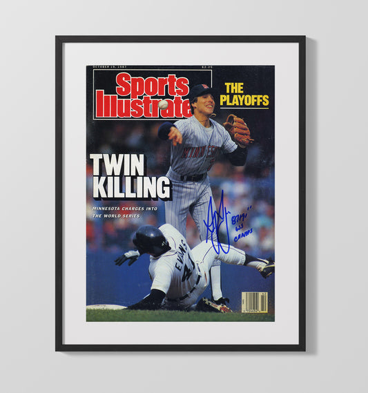 Minnesota Baseball - SI Twin Killing playoff play 1987 8x10 Canvas baseball wall art