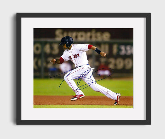 Mookie Betts - Rounding the Bases 8x10 Canvas baseball wall art