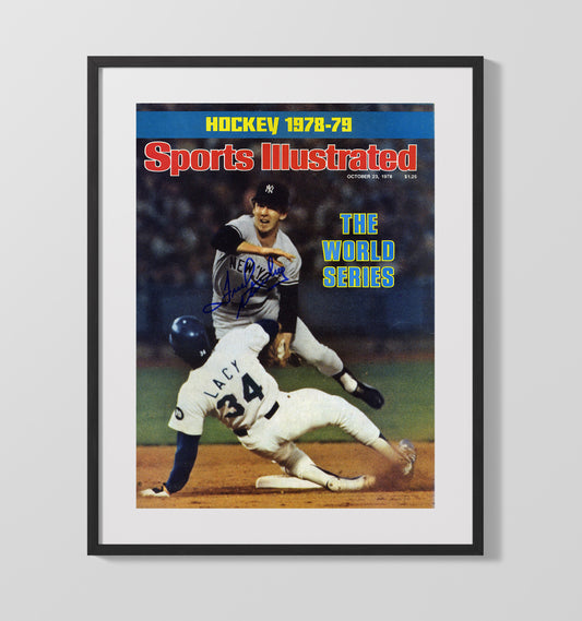 New York Baseball - Series Action SI Cover 8x10 Canvas baseball wall art