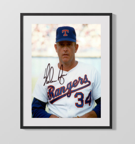 Nolan Ryan - Texas Legend Close Up Hall Of Fame 1993 8x10 Canvas baseball wall art