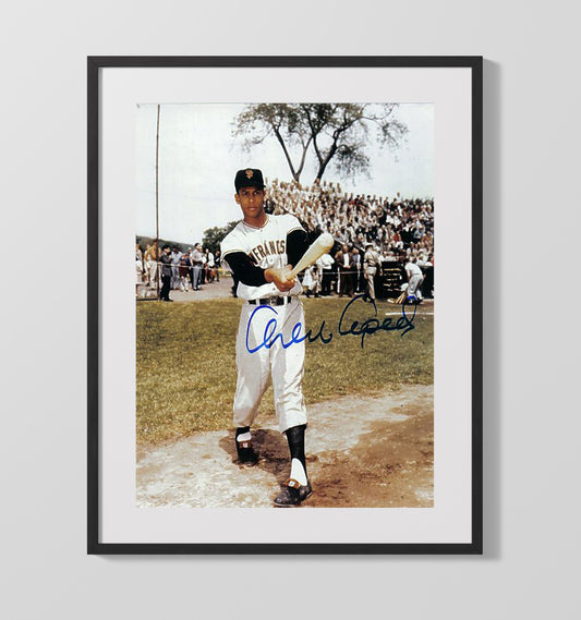 Orlando Cepeda - San Francisco Baseball Classic Swing 8x10 Canvas baseball wall art
