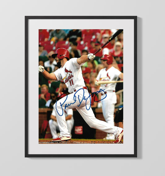 Paul DeJong - St Louis Baseball Field Action 8x10 Canvas baseball wall art