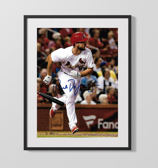 Paul DeJong - St Louis Baseball Infield Sprint Action 8x10 Canvas baseball wall art