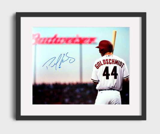 Paul Goldschmidt At Bat - Batting 8x10 Canvas baseball wall art