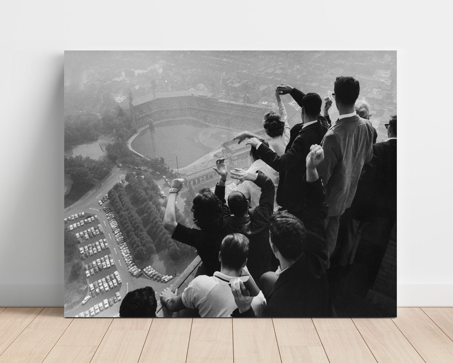 Pittsburgh - Series Crowd View 1960 Baseball Wall Art 16x20 Unframed Print wall art print – Baseball Wall Art decor