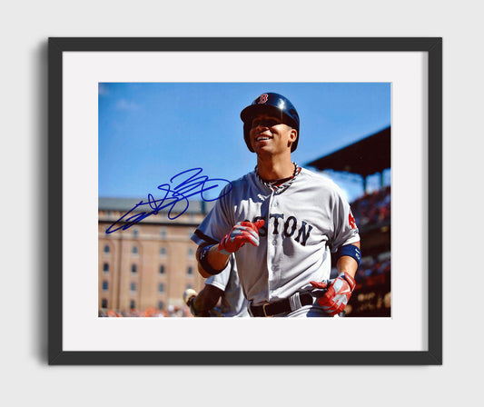 Quintin Berry - Blue Sky Smile 8x10 Canvas baseball wall art
