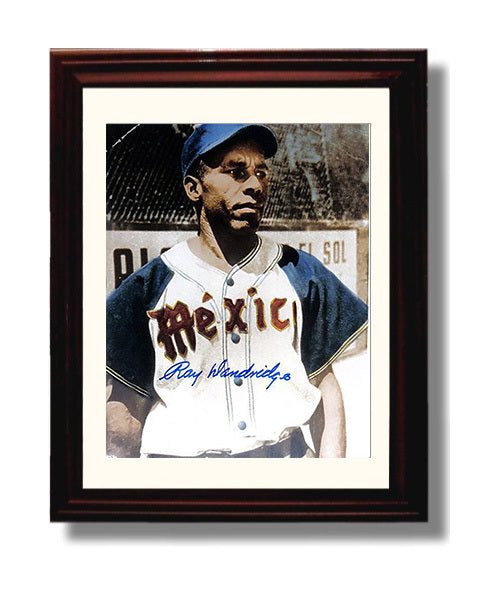 Ray Dandridge - Negro Leagues Hall of Fame infielder Baseball Wall Art 8x10 Beveled Frame wall art print – Baseball Wall Art decor
