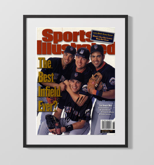 Rey Ordonez - 1999 SI Cover New York Infield Legends 8x10 Canvas baseball wall art