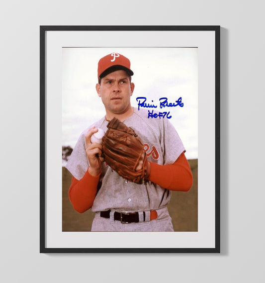 Robin Roberts - Philadelphia Legend Hall Of Fame Pitcher 8x10 Canvas baseball wall art
