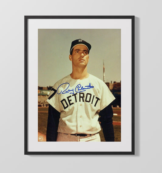 Rocky Colavito - Cleveland Legend Classic 8x10 Canvas baseball wall art