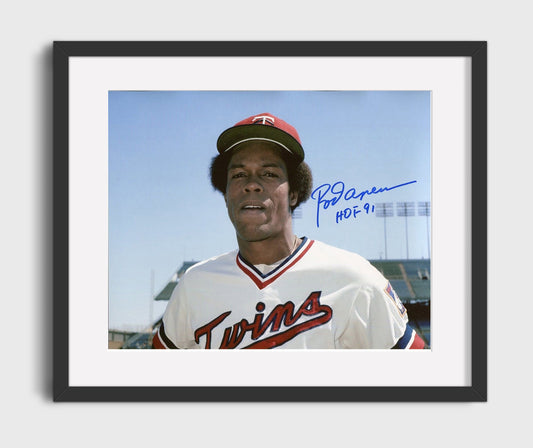 Rod Carew - Batting Mastery 8x10 Canvas baseball wall art