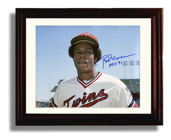 Rod Carew - Batting Mastery Baseball Wall Art 8x10 Beveled Frame wall art print – Baseball Wall Art decor