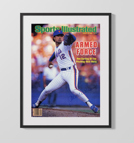 Ron Darling - 1986 SI Cover Armed Force New York Legend 8x10 Canvas baseball wall art