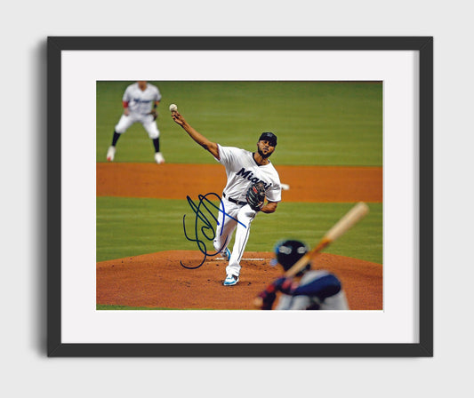 Sandy Alcantara - Mound Delivery 8x10 Canvas baseball wall art
