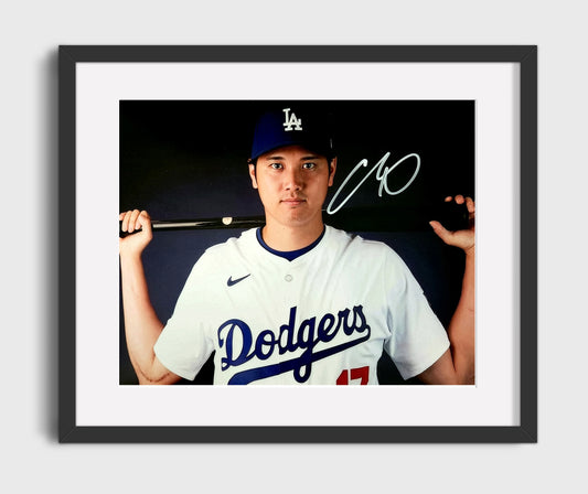 Shohei Ohtani - Dodgers Power Pose 8x10 Canvas baseball wall art